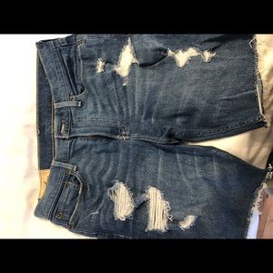 Hollister jean shorts